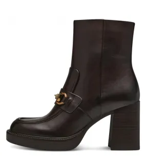 Tamaris Ankle Boots Mahogany Leather 25358