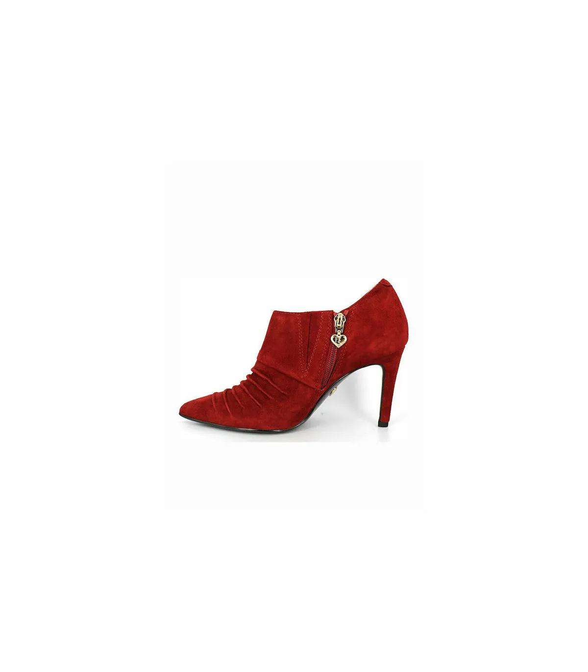 Tamaris Ankle Boots Red Leather 1-1-25385-21-001