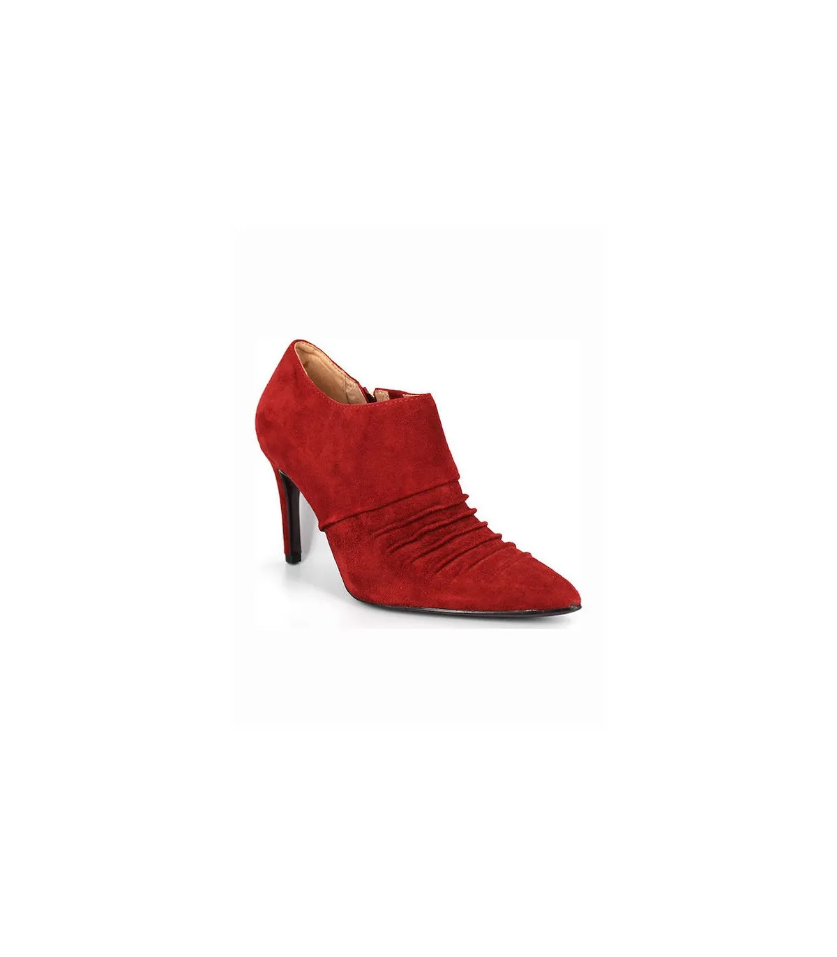 Tamaris Ankle Boots Red Leather 1-1-25385-21-001