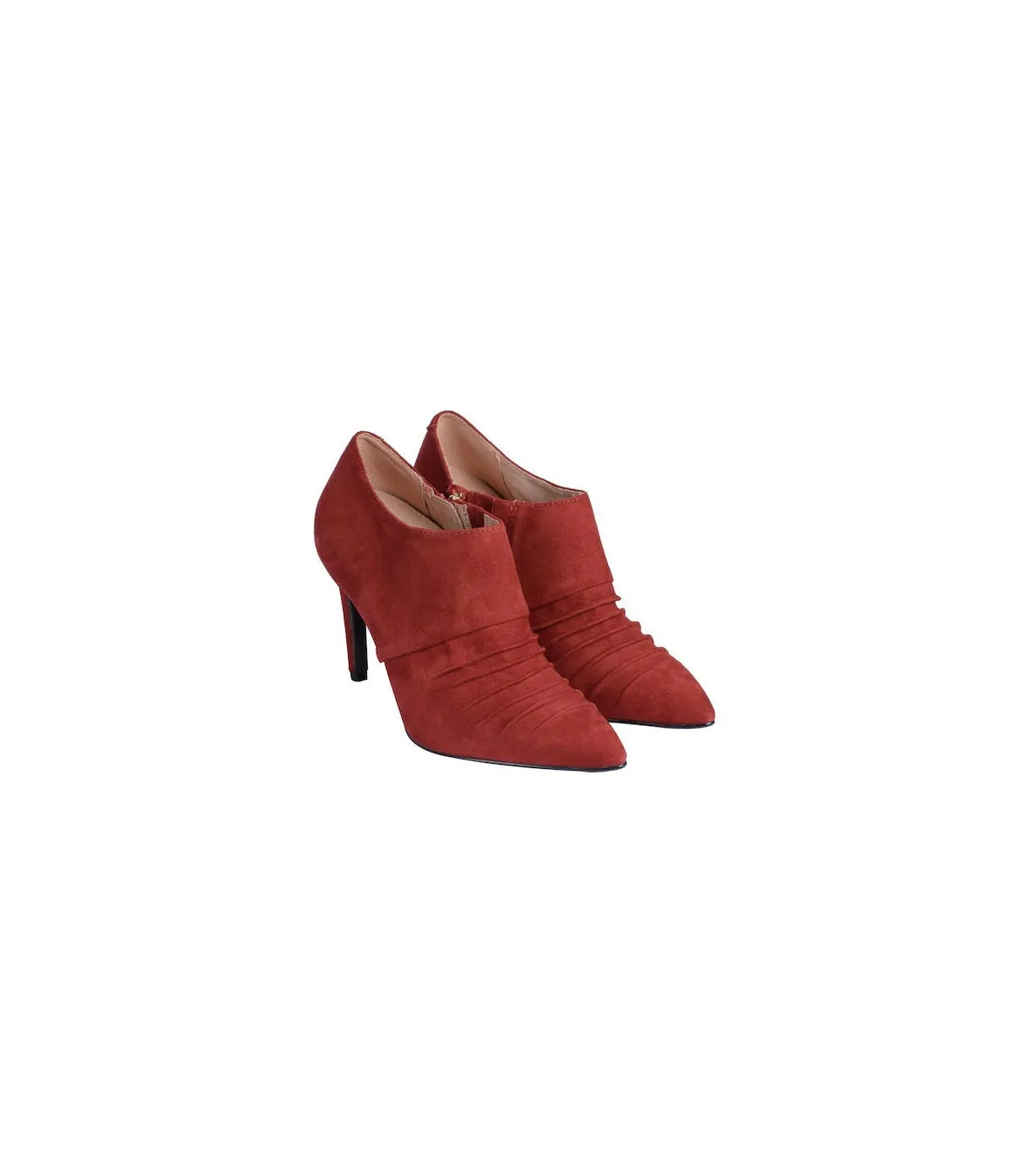 Tamaris Ankle Boots Red Leather 1-1-25385-21-001