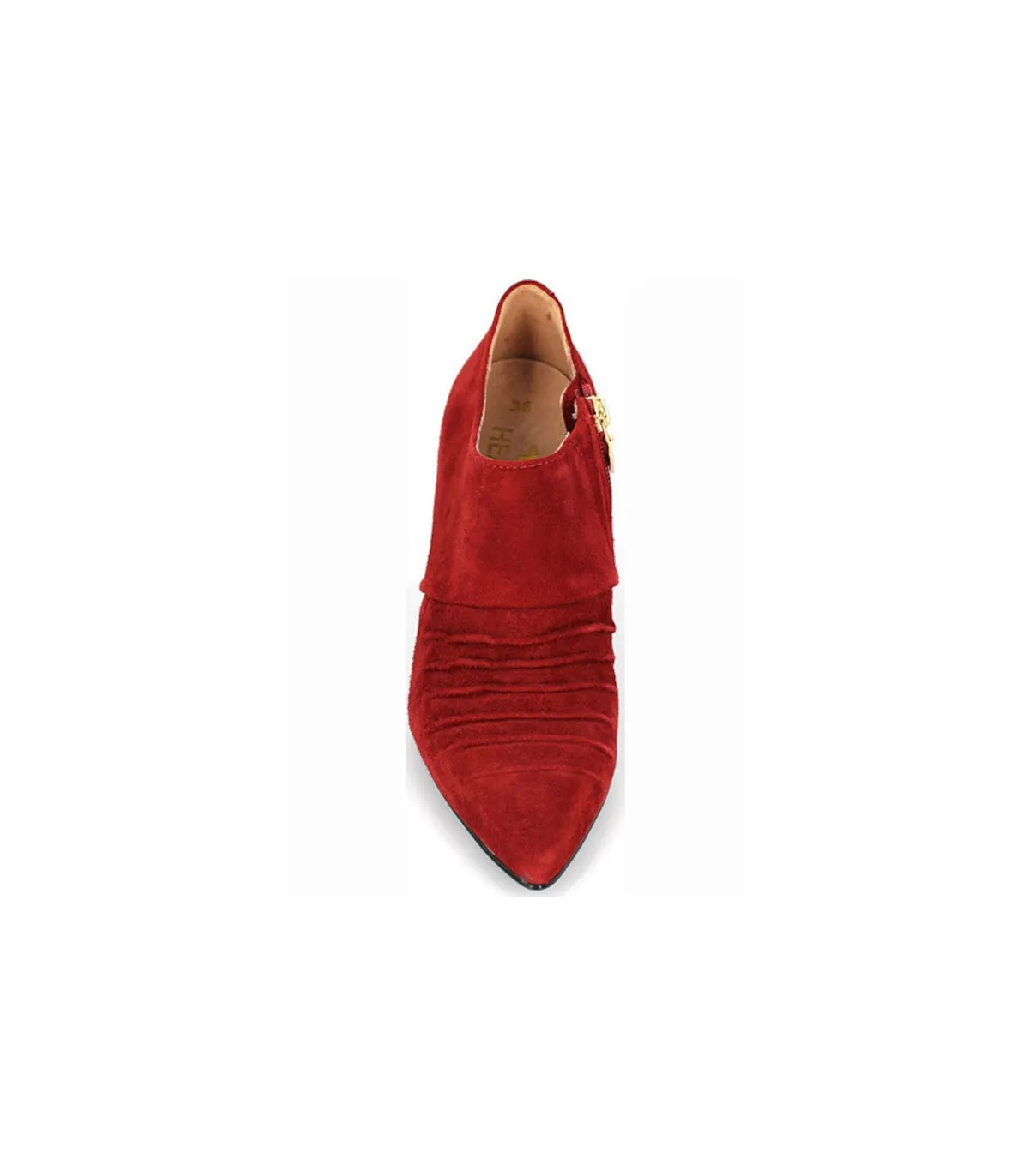 Tamaris Ankle Boots Red Leather 1-1-25385-21-001