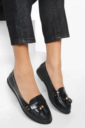 Tassel Detail Pu Loafers