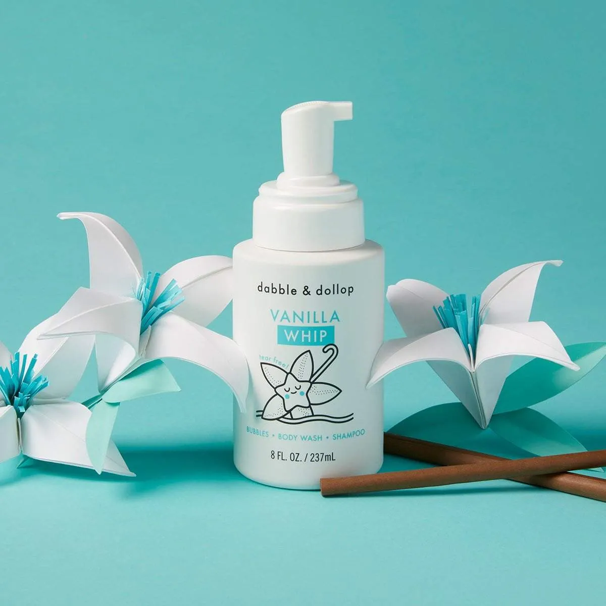 Tear-Free Vanilla Whip Shampoo & Body Wash | Dabble & Dollop