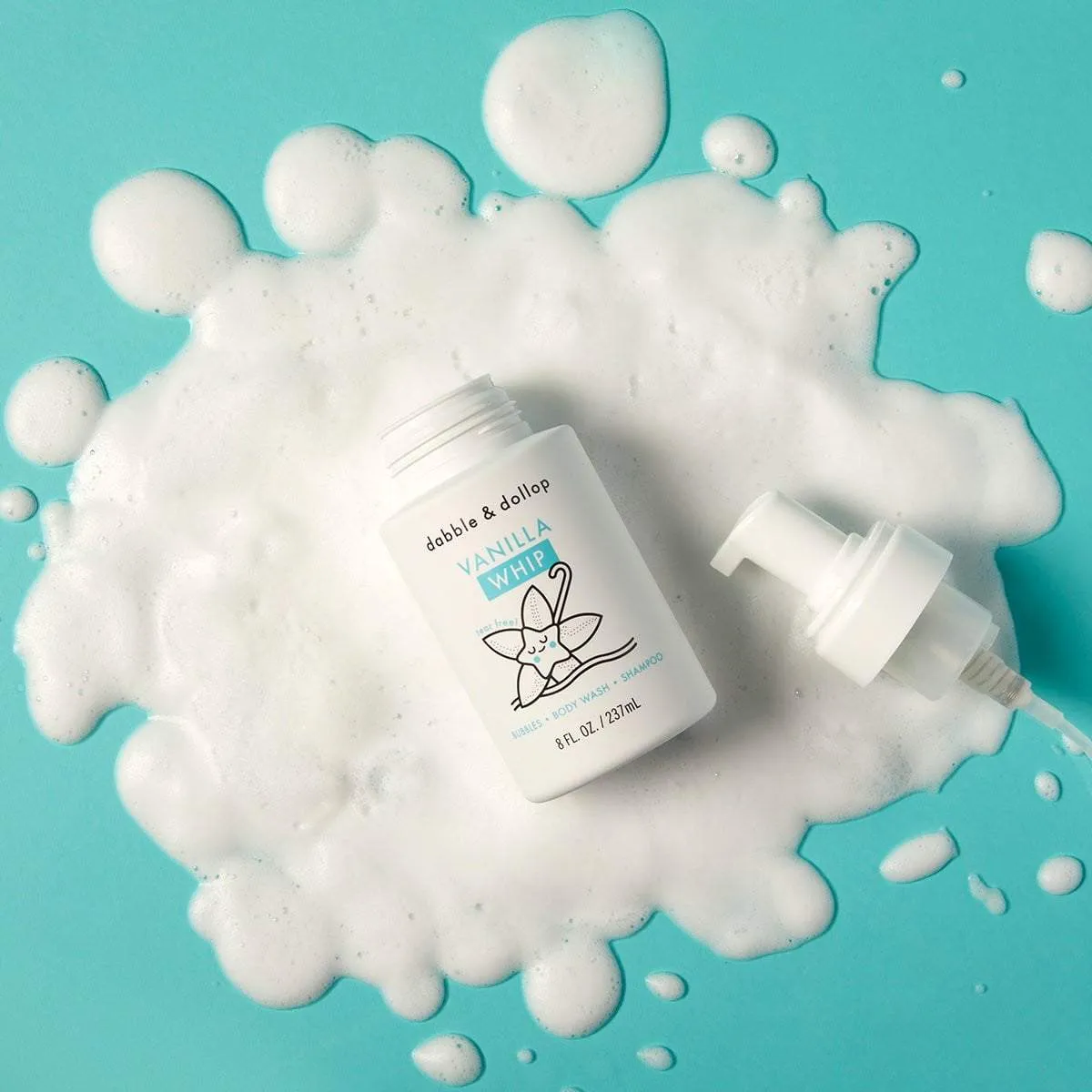 Tear-Free Vanilla Whip Shampoo & Body Wash | Dabble & Dollop