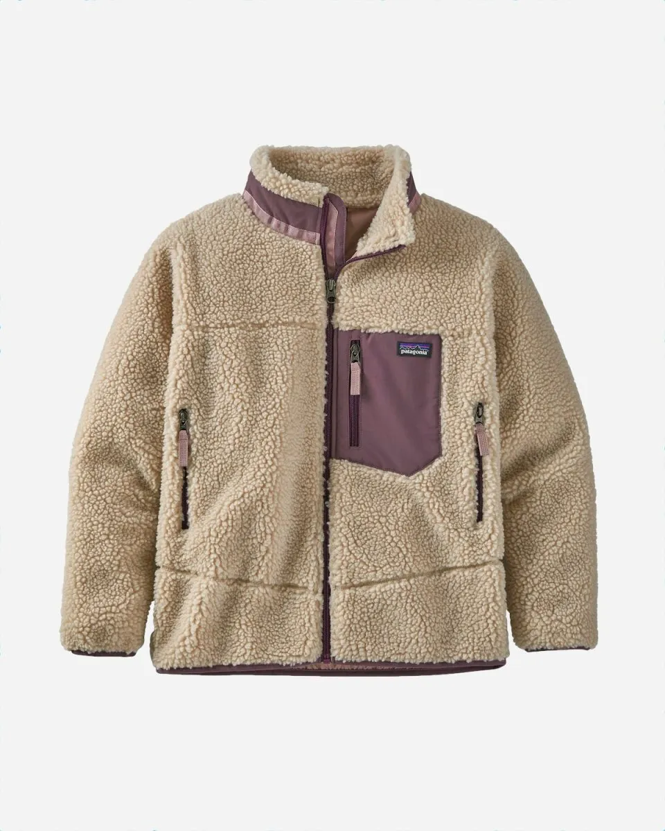 Teen Retro X Jacket - Natural/Purple