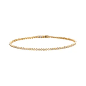 Tennis Bracelet | 1 Carat Diamond | 14K Gold