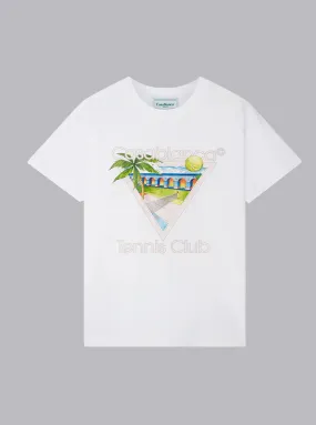 Tennis Club Icon White