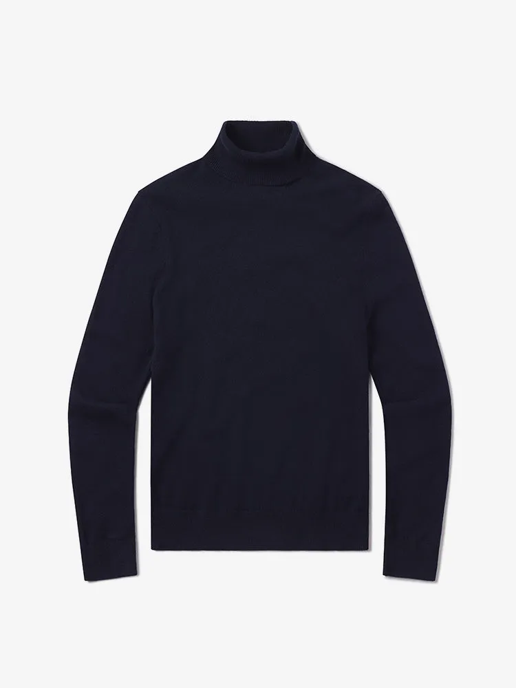 The Cashmere Turtleneck Willow Sweater