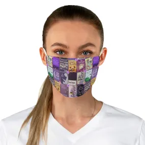 The Color Purple Book Covers Fabric Face Mask