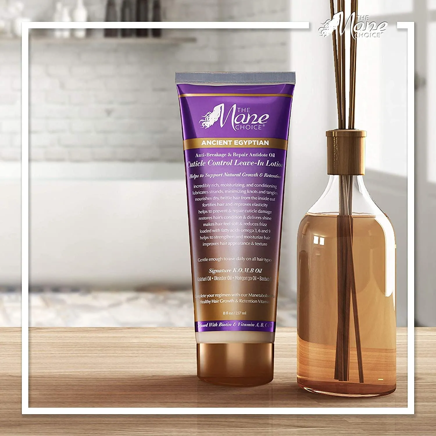 The Mane Choice Ancient Egyptian Anti-Breakage and Repair Antidote Leave-In Lotion  8 Ounces