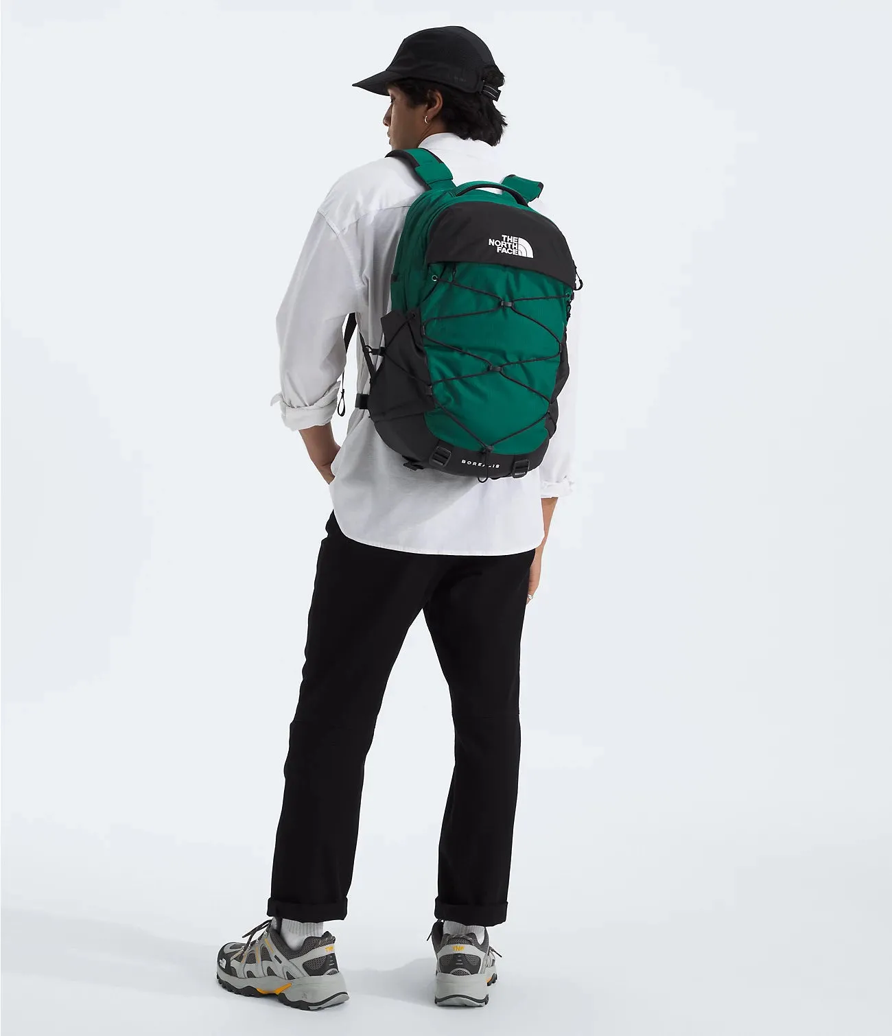 The North Face Borealis Backpack - Evergreen/TNF Black