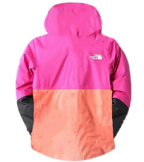 THE NORTH FACE Freedom chaqueta de invierno colorida para niña chaqueta de nieve NF0A7UN8146 rosa/naranja/negro