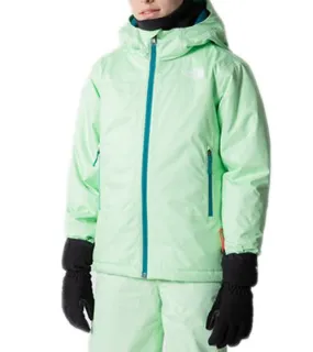 THE NORTH FACE Freedom Chaqueta de invierno repelente al agua para niña chaqueta de nieve con capucha NF0A7UN66S0 verde claro