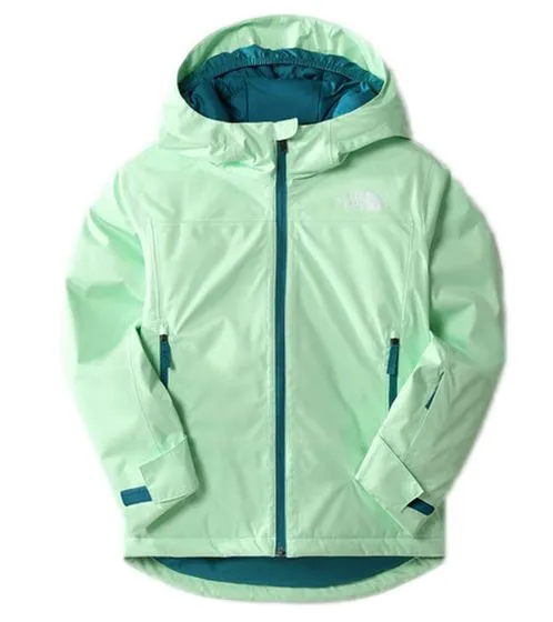 THE NORTH FACE Freedom Chaqueta de invierno repelente al agua para niña chaqueta de nieve con capucha NF0A7UN66S0 verde claro