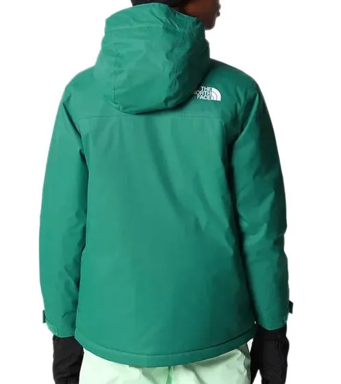 THE NORTH FACE Giacca invernale idrorepellente Harbour per ragazzi Giacca da neve con cappuccio NF0A7X3N2W9 Verde