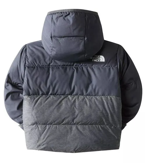 THE NORTH FACE North Down Felpa con cappuccio Piumino per bambini Giacca invernale riscaldante per ragazzi NF0A7UMK174 Grigio