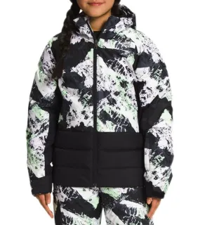 THE NORTH FACE Piumino Pallie Giacca invernale da bambina con rivestimento DWR Giacca da neve con stampa all-over NF0A7UN599D Ne