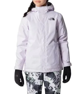 THE NORTH FACE Snowquest Chaqueta funcional de invierno para niña chaqueta de nieve NF0A7X3N6S1 rosa/negro