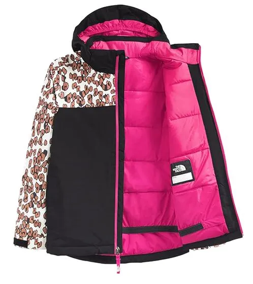 THE NORTH FACE Snowquest Plus JKT Chaqueta de esquí impermeable para niña con capucha NF0A5G972AL Colorido