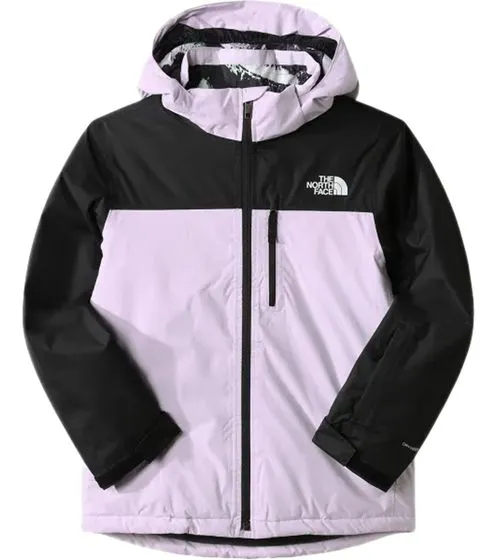 THE NORTH FACE Teen Snowquest elegante chaqueta de invierno para niñas chaqueta de nieve NF0A7X306S1 rosa/negro