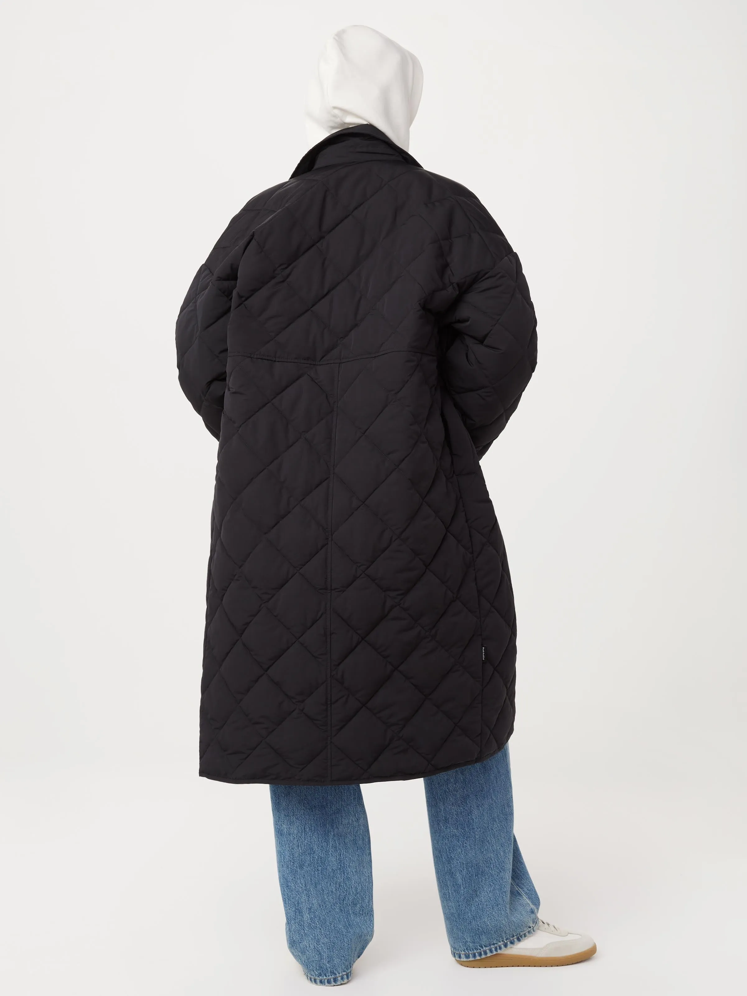 The Skyline Maxi Jacket in Black