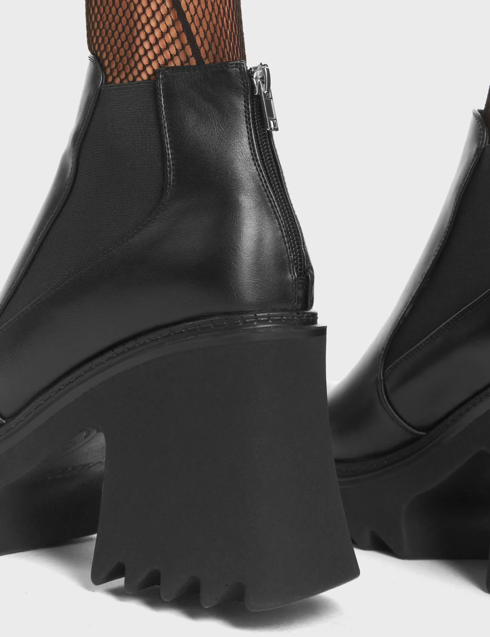Time's Up Chunky Platform Ankle Boots