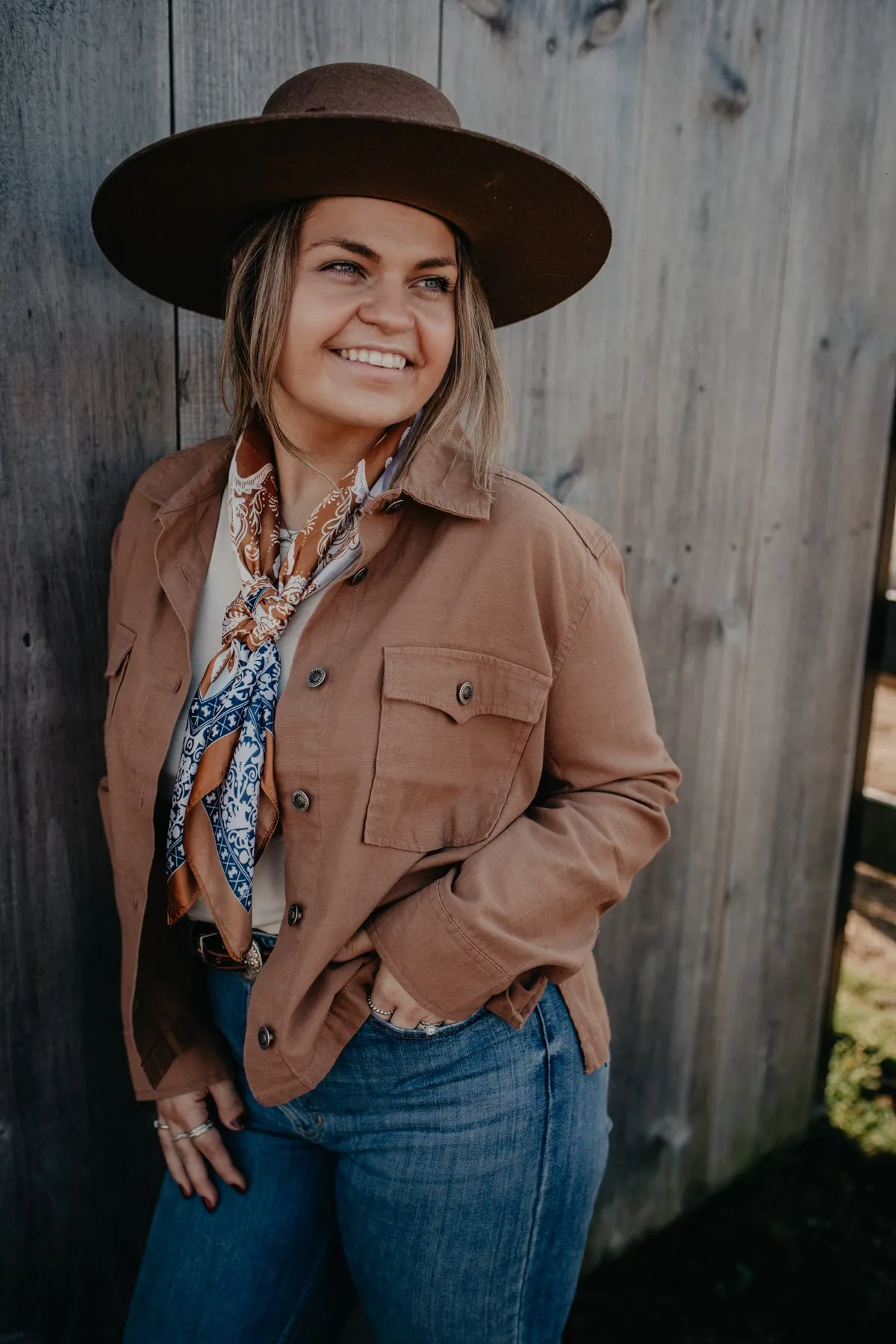 'Tombstone' Tan Lightweight Utility Jacket (S - XL)