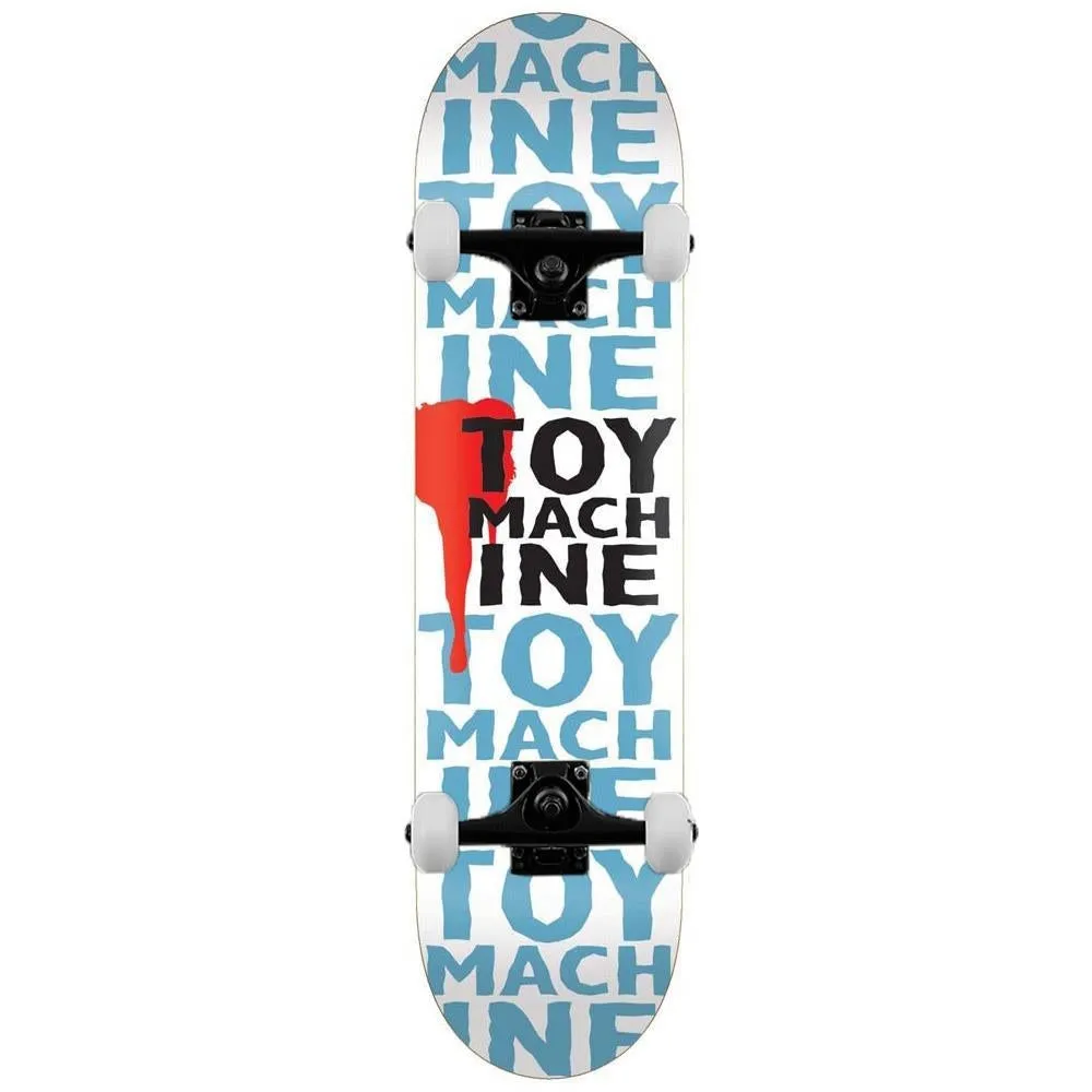 Toy Machine New Blood Complete Skateboard White 7.63