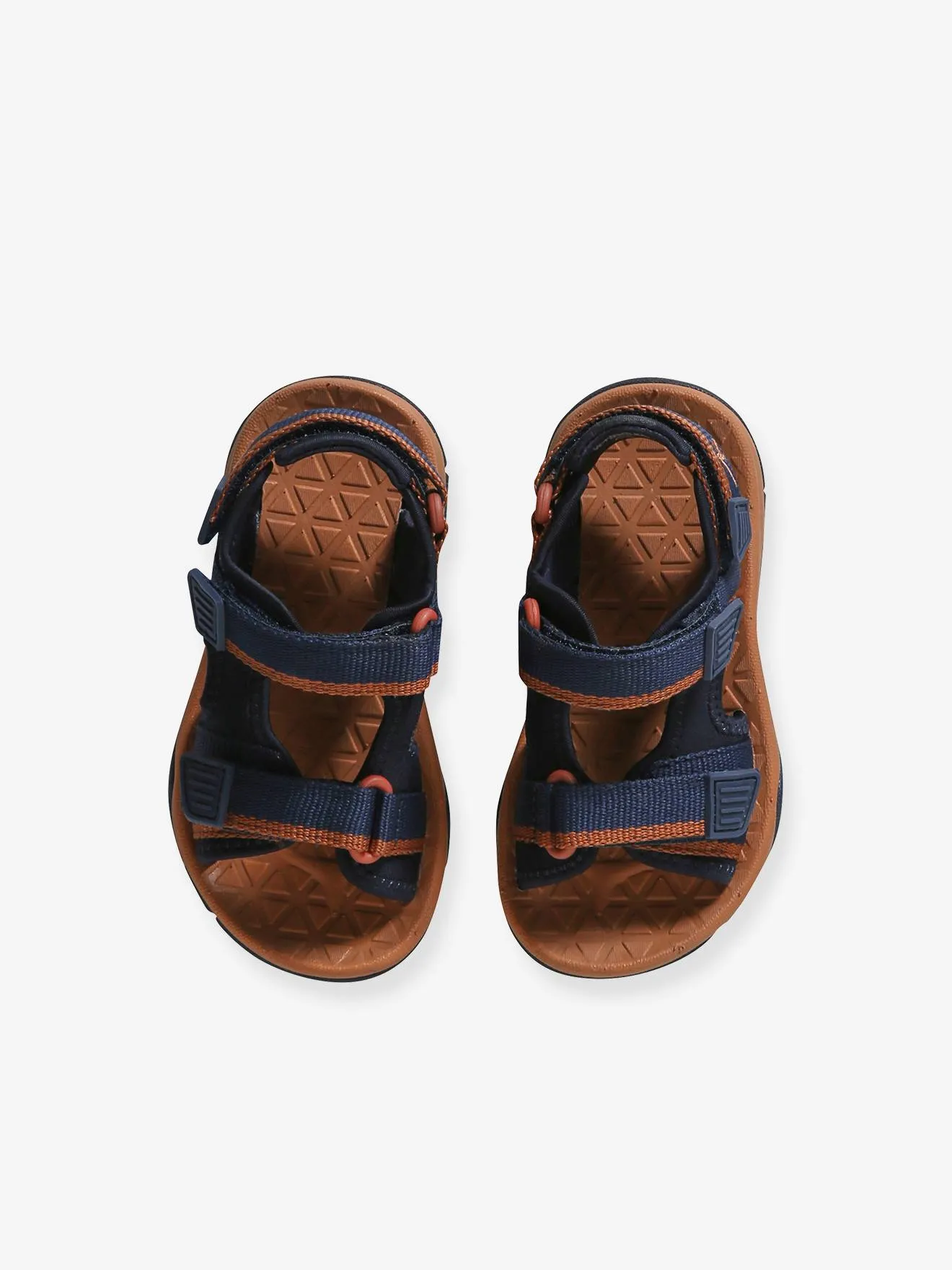 Trekking Sandals for Children, Designed for Autonomy - set blue