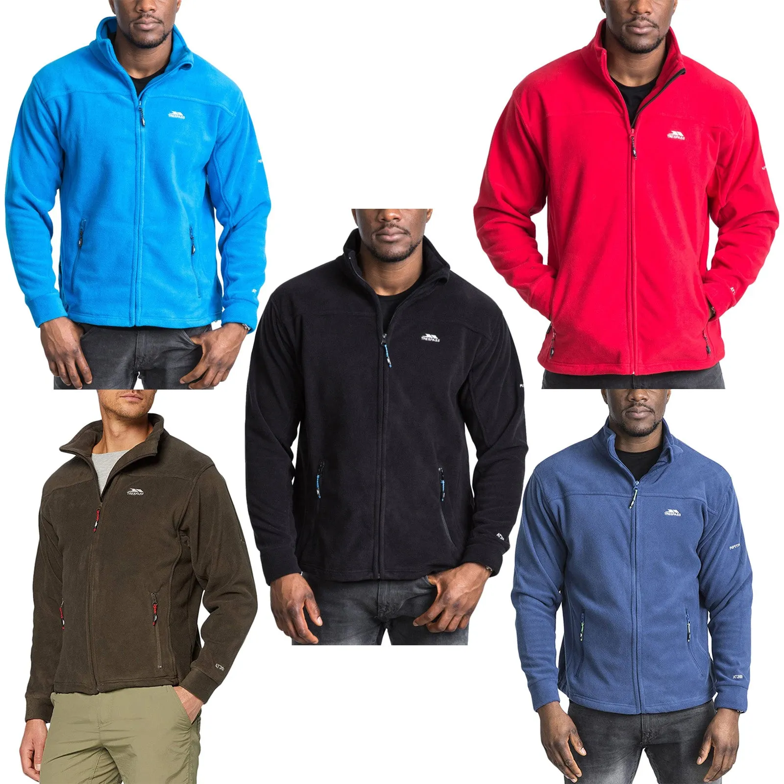 Trespass Bernal Sueded Fleece Jacket