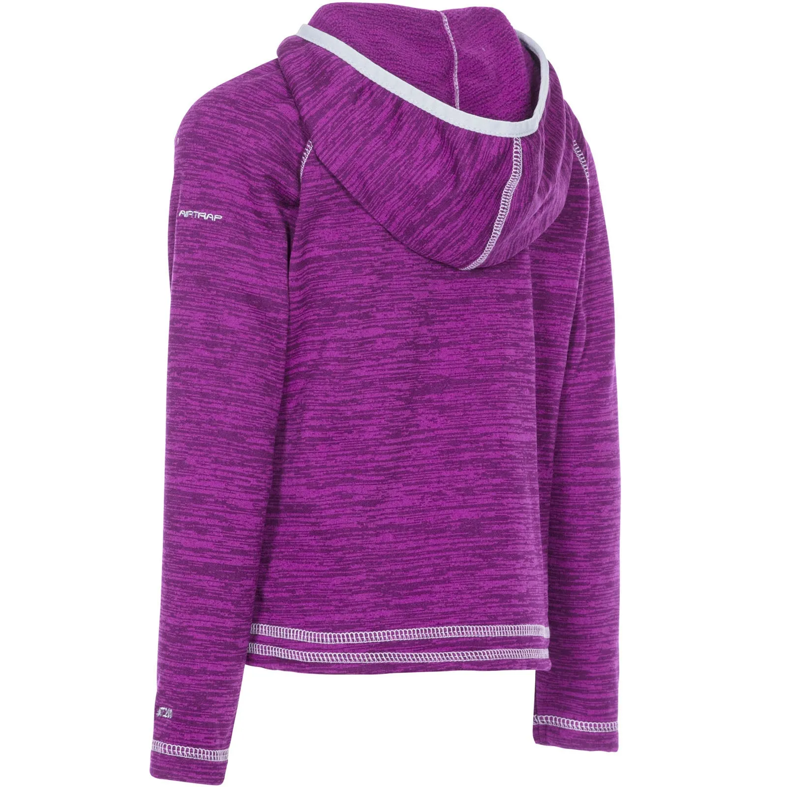 Trespass Kids Goodness Full Zip Hooded Fleece Jacket