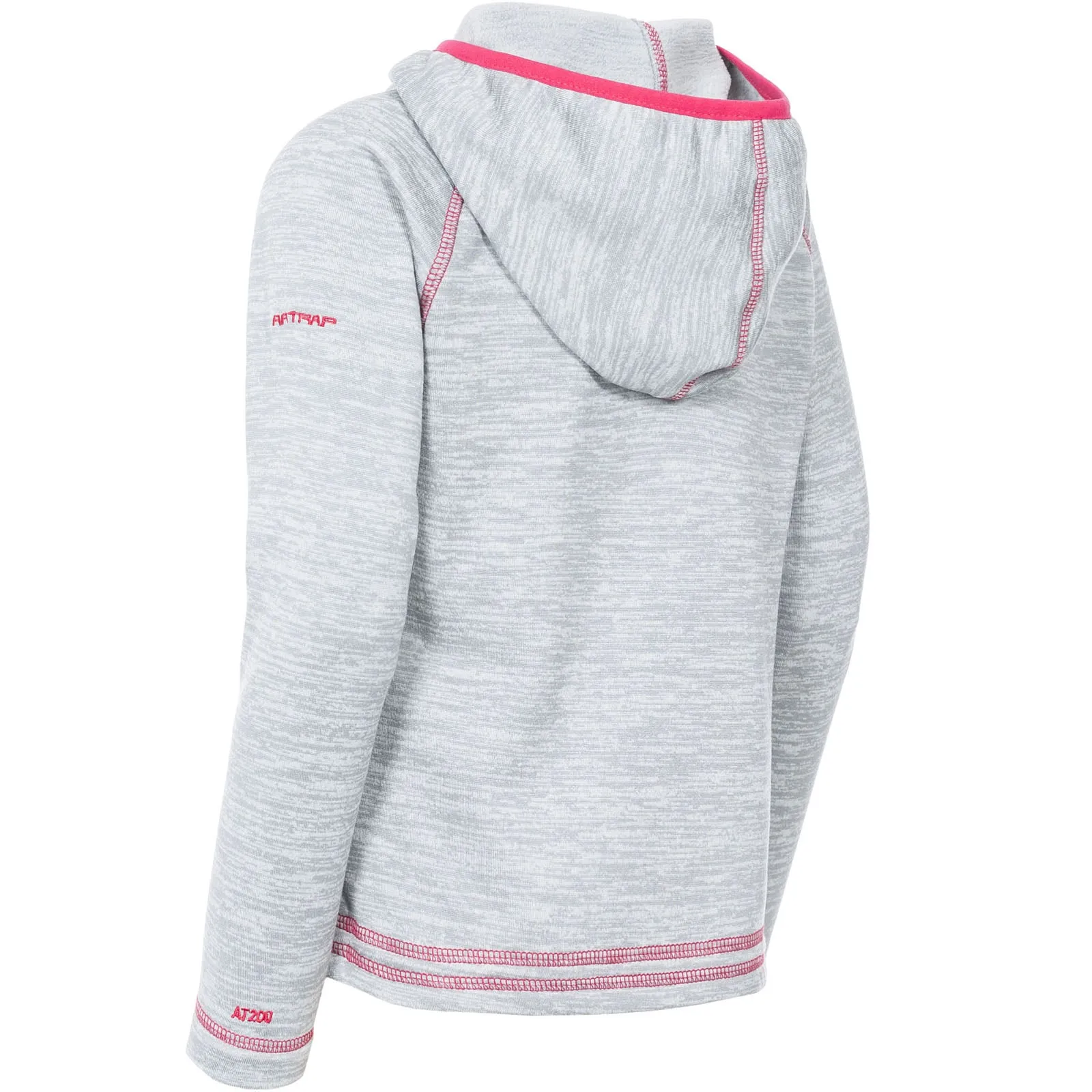 Trespass Kids Goodness Full Zip Hooded Fleece Jacket