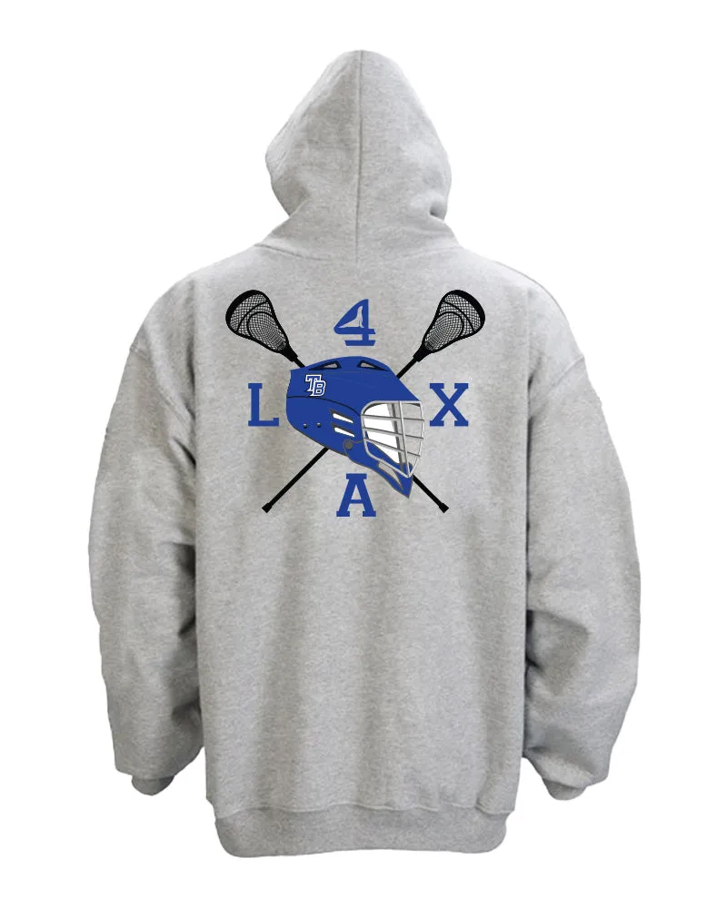 TRUE BLUE Lacrosse Helmet Hoodie
