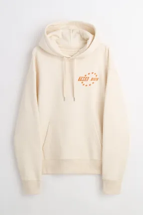 TRÈS BIEN Sport Logo Hoodie Natural Raw