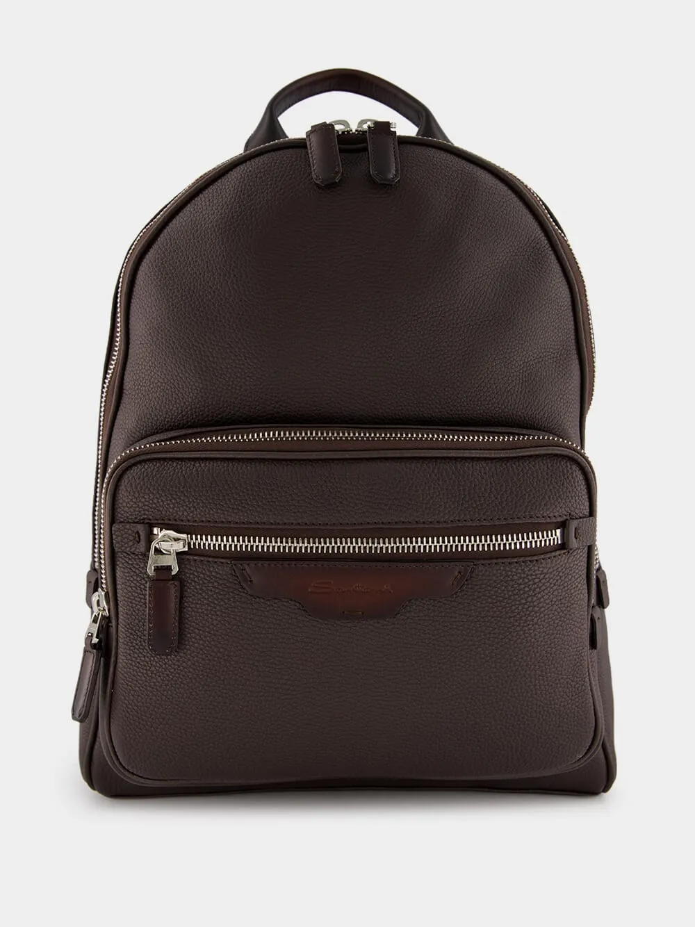 Tumbled Leather Backpack