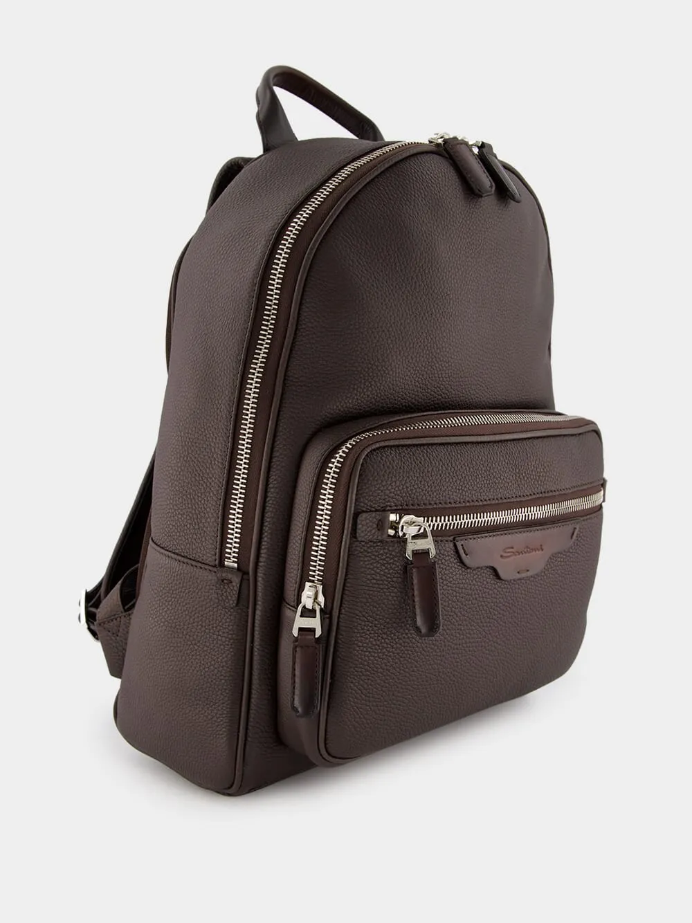 Tumbled Leather Backpack