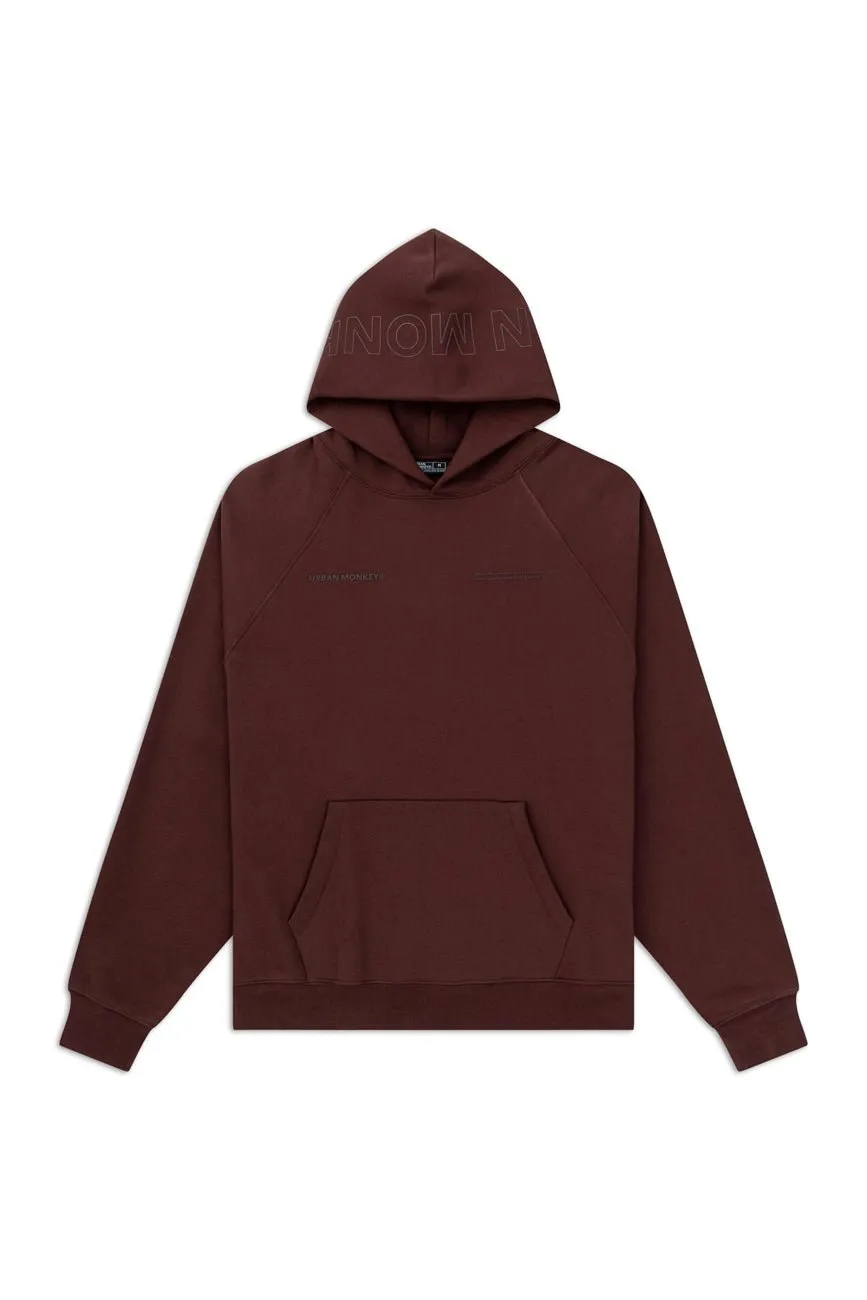UM Core Hoodie // Deep Mahogany