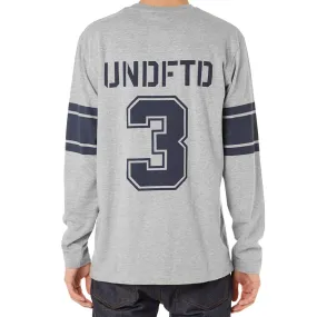 Undefeated 3 Football ShirtGrey Heather