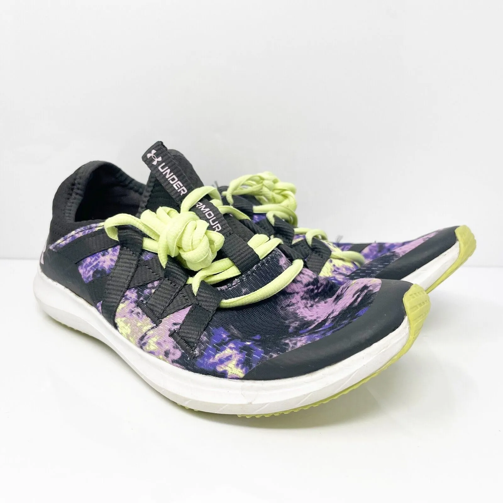 Under Armour Girls Infinity 3 3023404-102 Pink Running Shoes Sneakers Size 5Y