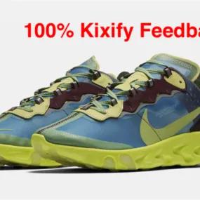 UNDERCOVER x Nike React Element 87 Electric Yellow