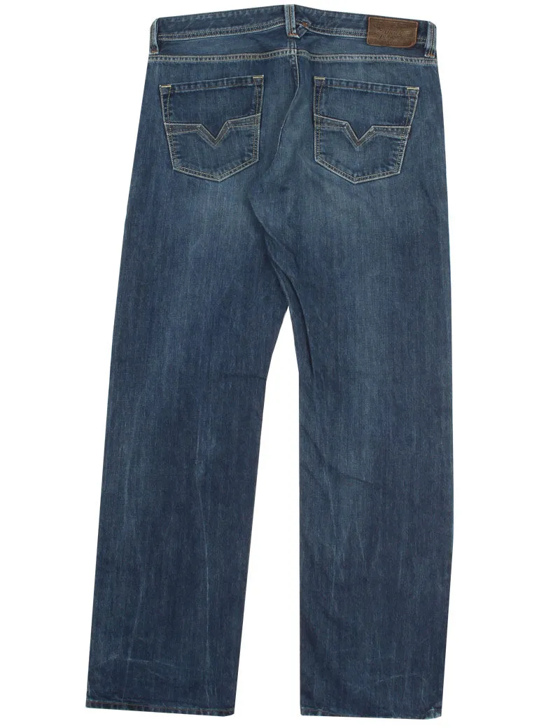 Uniform Reworks Diesel Larkee Light Blue Jeans 36X32