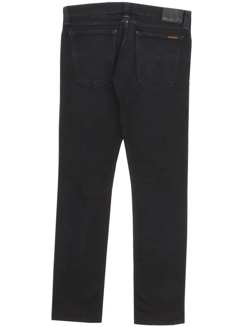 Uniform Reworks Nudie Jeans Co Tight Long John Black Black 34X32