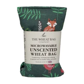 UNSCENTED WHEAT BAG GREEN FOX