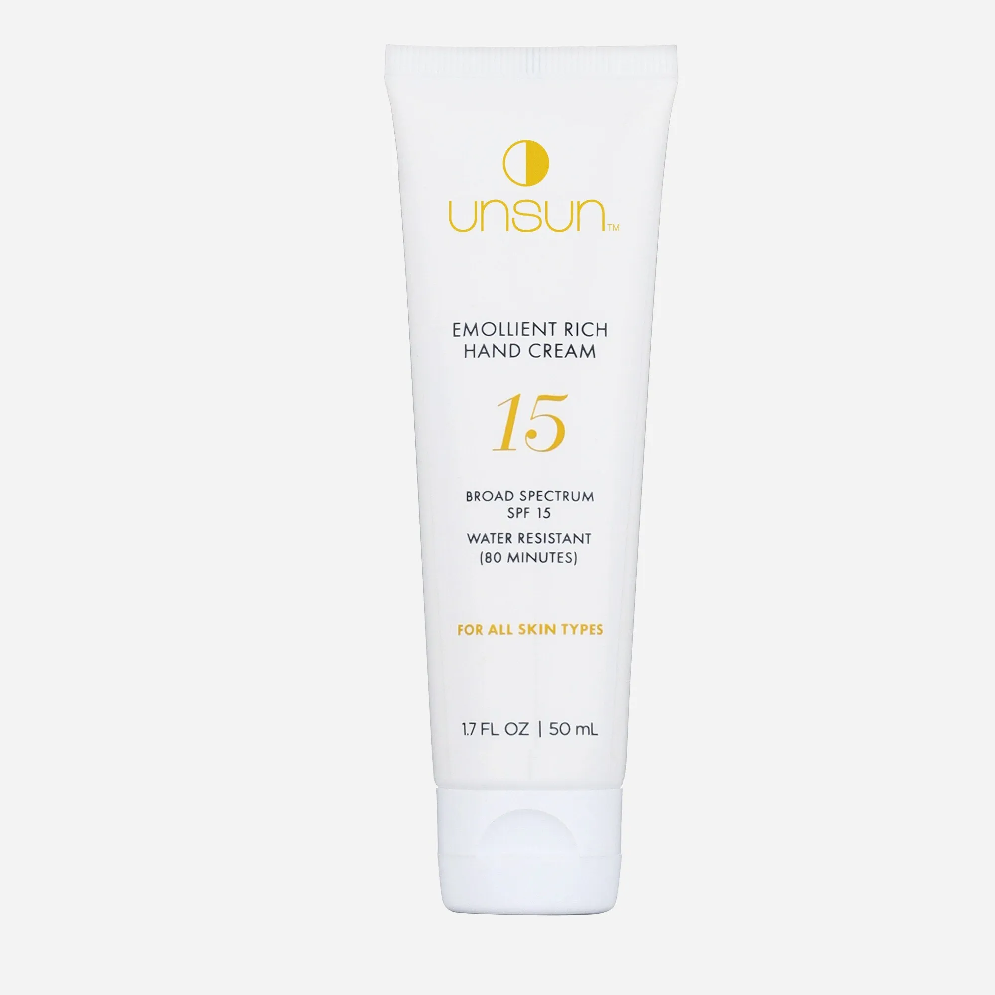 Unsun Cosmetics™ emollient-rich hand cream SPF 15