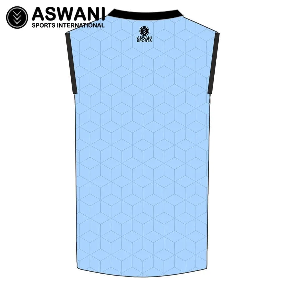 Usk Cricket Club Mens Training Vest, Sleeveless, Adult