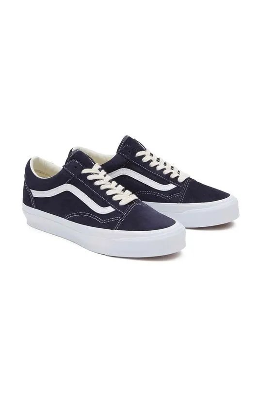 Vans suede plimsolls Premium Standards Old Skool 36 navy blue color VN000CNGCIE1