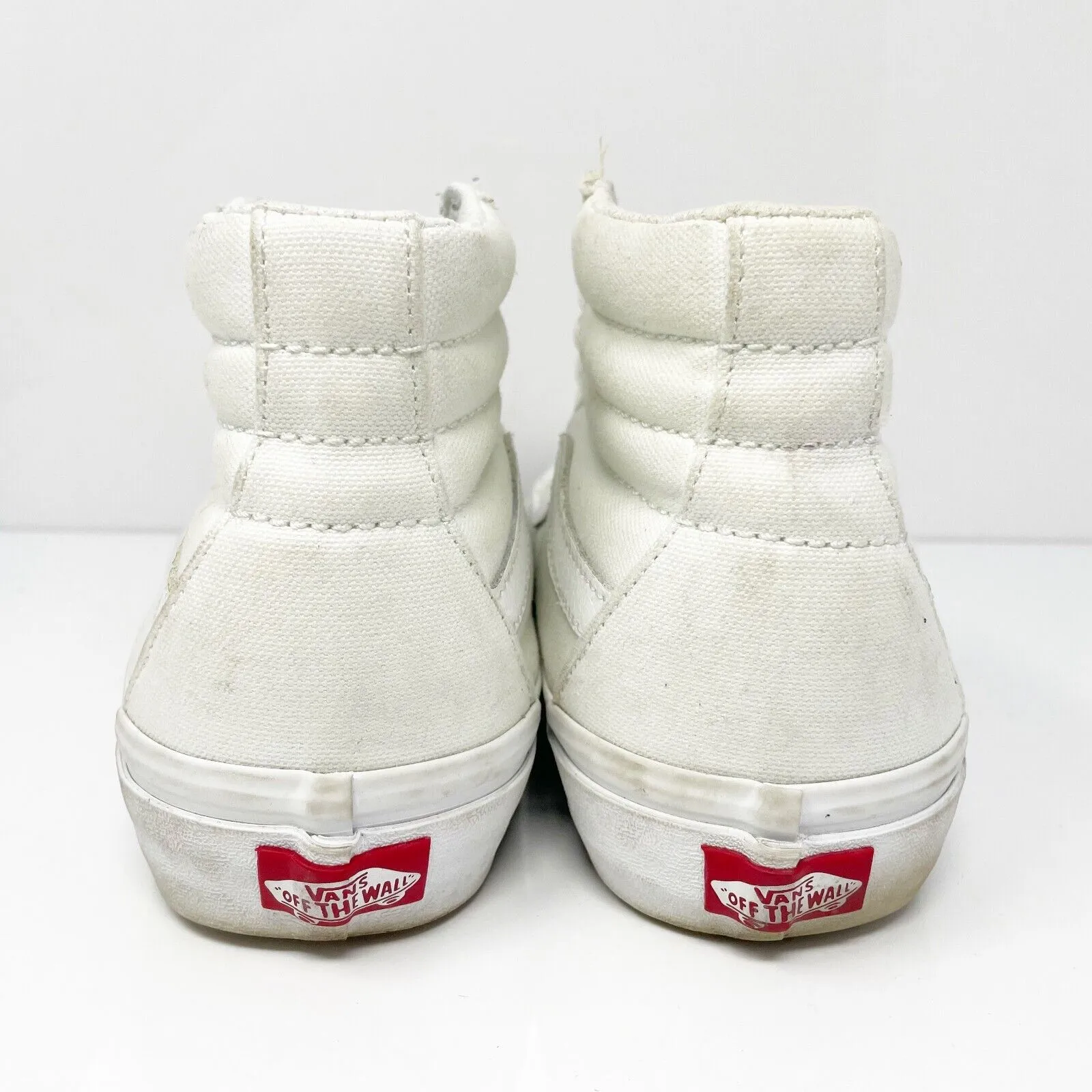 Vans Unisex Sk8 Hi 721356 White Casual Shoes Sneakers Size M 7 W 8.5