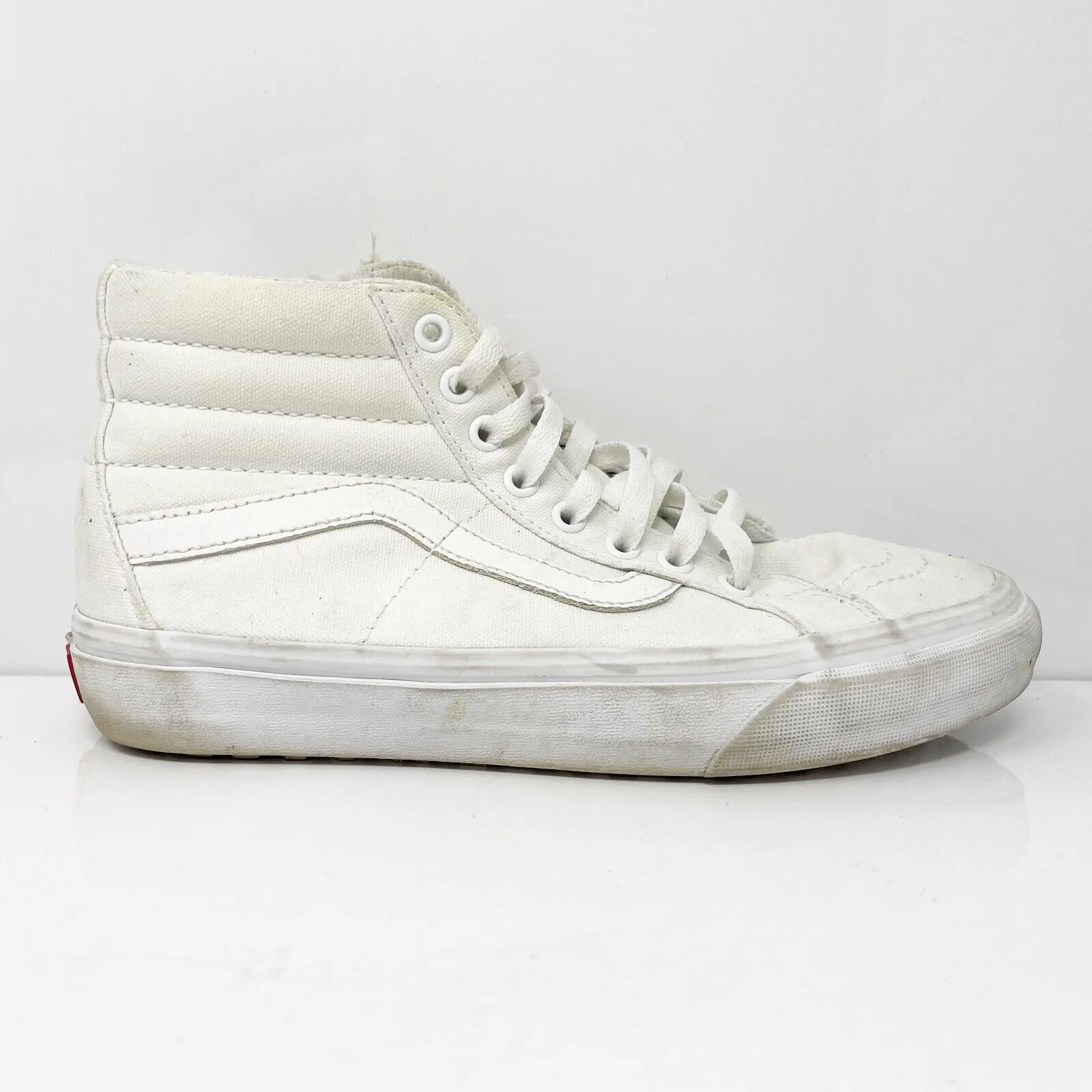 Vans Unisex Sk8 Hi 721356 White Casual Shoes Sneakers Size M 7 W 8.5