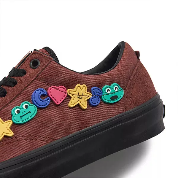 Vans X Frog Old Skool Pro Skate Shoe Brown