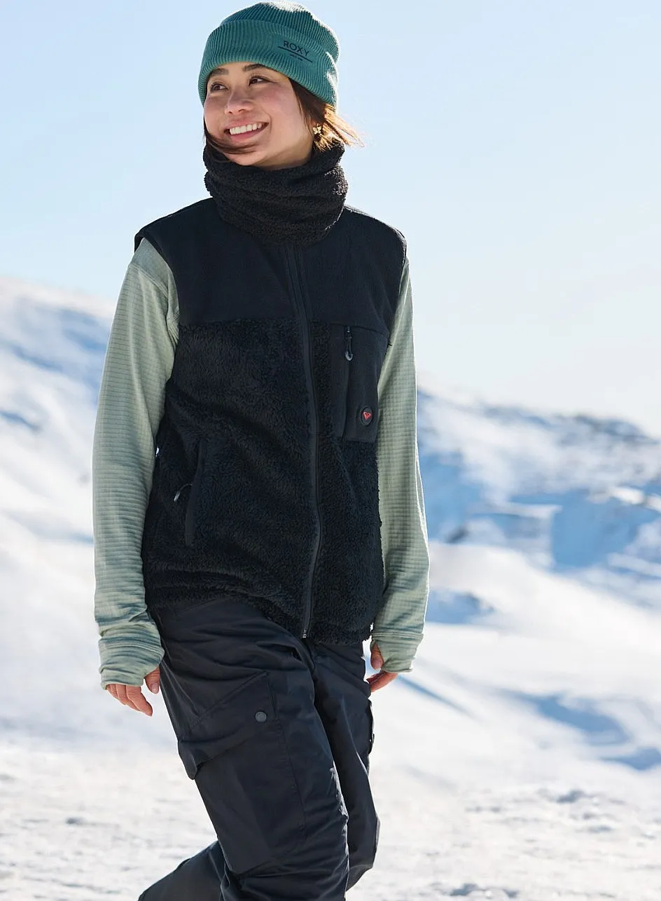 vest Roxy Warmlink - KVJ0/True Black - women´s
